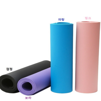 8mm 요가 댄스 체조 스포츠 피트니스 바디 논슬립 nbr 매트