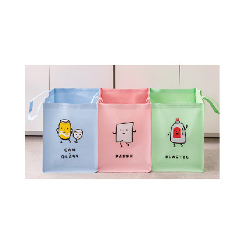 장보고 3단 재활용 분리수거함