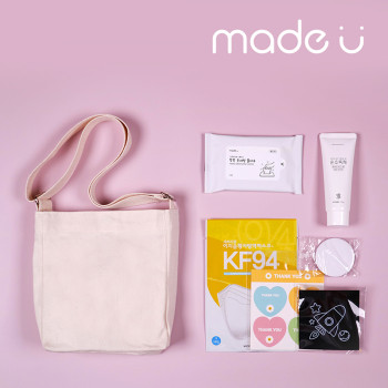 에브리데이 에코백 미니키트 B타입(숲의향투디화이트황사방역마스크(kf94)(소형)(흰색))