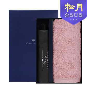 송월 40수 크라운180g + CM 3단 폰지 우산 2P 콤보세트