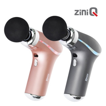 지니큐 무선 진동 마사지건 3단계 마사지 강도조절 스마트 AI칩 내장 ZQ-GV90
