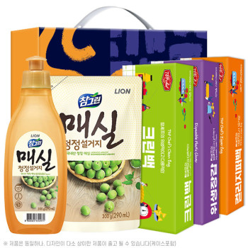 (친환경)참그린매실300용기 매실300리필 크린백3종(5종) 세트