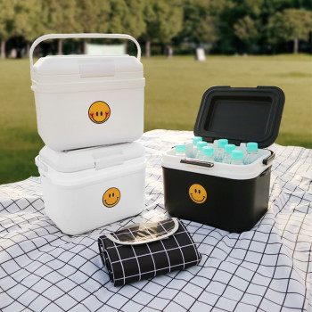 아이스박스 화이트 8.5L 보온 보냉 쿨러 캠핑 야외