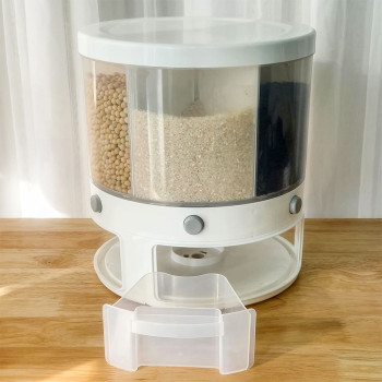 회전 칸막이 멀티볼 잡곡통 곡물통