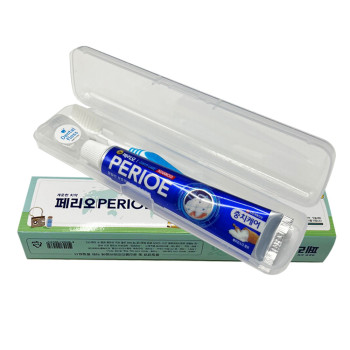 국산페리오치약&미세모칫솔+치실 세트 (종이케이스 유)