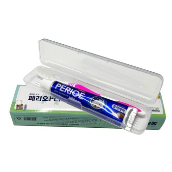 페리오치약&미세모칫솔 세트 (종이케이스 유)
