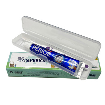 페리오치약+클리오칫솔 세트 (종이케이스 유)
