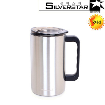 실버스타 실버메탈 스텐진공  보온보냉컵 700ml