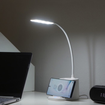 제노브 고속무선충전 펜홀더 매직 LED 스탠드