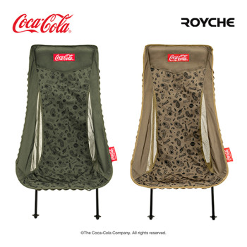 로이체 캠핑용품 코카콜라 경량 매직하이체어