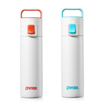 코렐 파이렉스 플립 텀블러 보온병 원터치 380ml