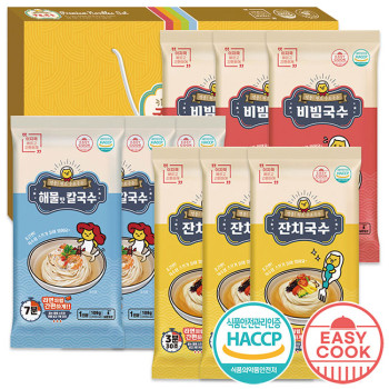 이지쿡 구포국수 새해세트4호(9종)