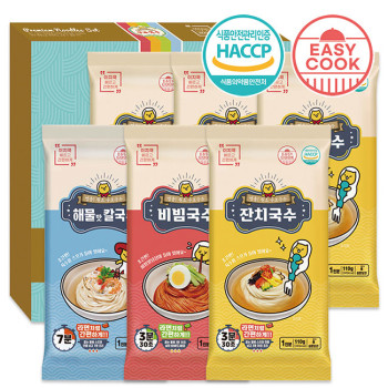 이지쿡 구포국수 새달세트4호(6종)