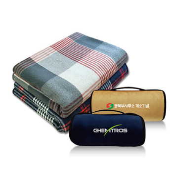 국산 아일 대형 다이아 항공담요