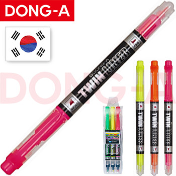 (정품)동아 트윈라이너 형광펜3P