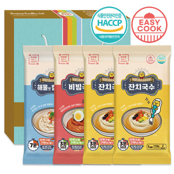 이지쿡 구포국수 새달세트2호(4종)