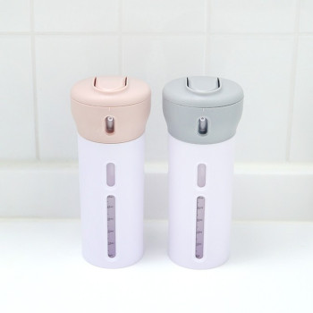 휴대용 디스펜서 여행용 세면도구 캠핑용품 일회용 샤워도구 샴푸 보틀