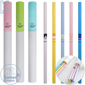 라메스프렌즈 파스텔연필5P세트(바닐라원통케이스)