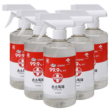 (의약외품/에탄올 70%)스프레이 손소독제 손세정제 500ml