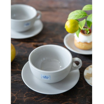 에코키친 연그레이 라떼커피 잔2p KA2064