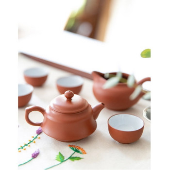 에코키친 전통 자사호 다기세트(잔4) KA2012