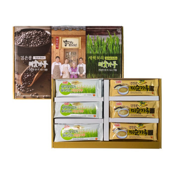 김수미 새싹보리 검정콩 미숫가루 스틱