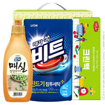 참그린매실300용기 비트액체300리필 크린백(3종)