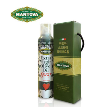 [만토바] 엑스트라버진 올리브오일 스프레이(오리지널) 250ml 1p (전용패키지포함)