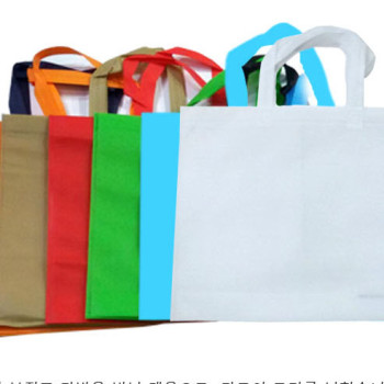 다용도 부직포가방 (가로형)