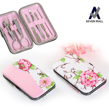 세븐몰 플라워 손톱깎이 세트 (케이스포함)