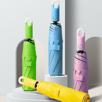 링크 3단 자동 양우산-암막 자외선 차단(UPF 50+)