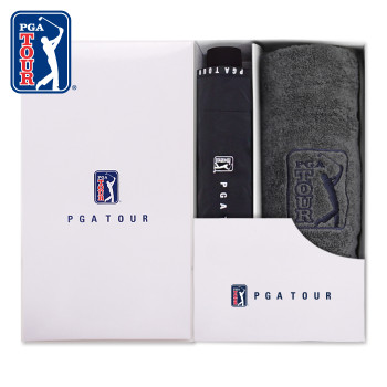 PGA 3단수동 로고바이어스+190g호텔타올세트