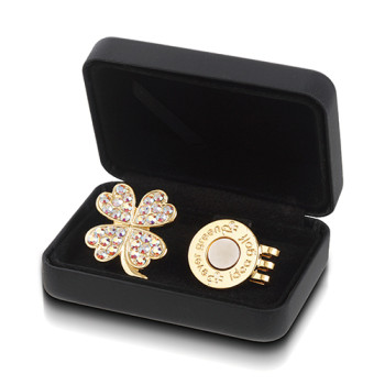 스와로브스키 쥬얼리 볼마커 클로버 골드