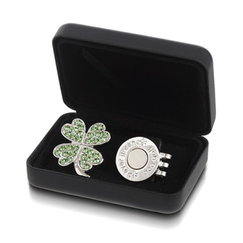 스와로브스키 쥬얼리 볼마커 클로버 실버