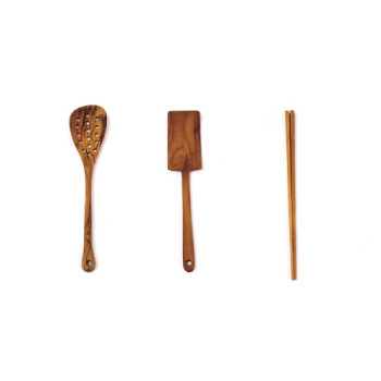 티크우드 조리도구 3종세트