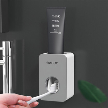 화이트 자동 치약짜개 디스펜서