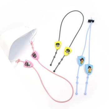 PV쉴드캐릭터 실리콘 목걸이줄-캐릭터 맞춤제작