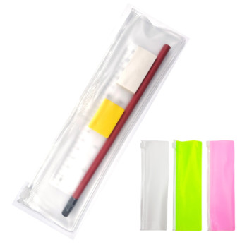 고주파문구세트(연필+지우개+연필깍이+자)