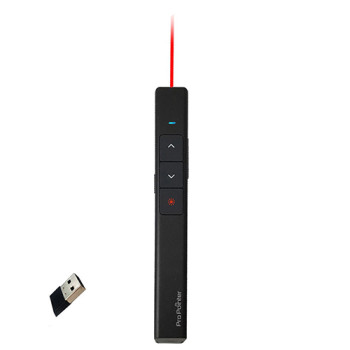 포인터클럽  간편한 슬림디자인 무선프리젠터,레이저포인터
