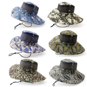 에코라이프 사파리 매쉬 벙거지모자 KB583