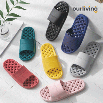 개별 opp 매직 레인보우 욕실화 강력한 물빠짐 발등낮은 슬리퍼 거실화 층간소음