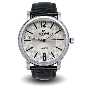 [제피로스] 손목시계 ZEROS052-Silver(남/여)
