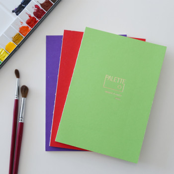 누드 제본 팔레트 노트 (주문 제작 가능)