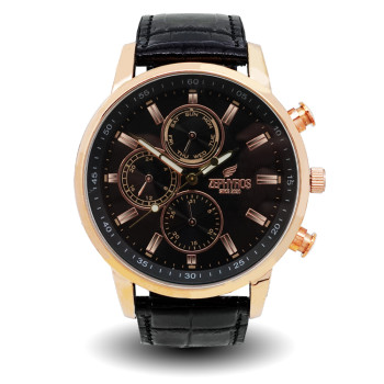 [제피로스] 손목시계 ZEROS045-RoseBlack