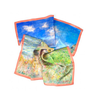 실크 스카프, 스카프 인쇄, 스카프 제작