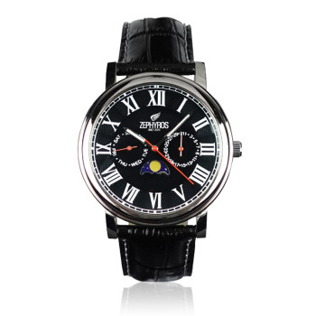 [제피로스] 손목시계 ZEROS036 - Black