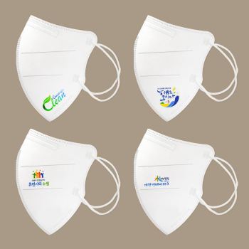 (마스크인쇄)새부리형 화이트 풀컬러 전사 인쇄 마스크