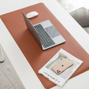 가죽 데스크매트 마우스장패드