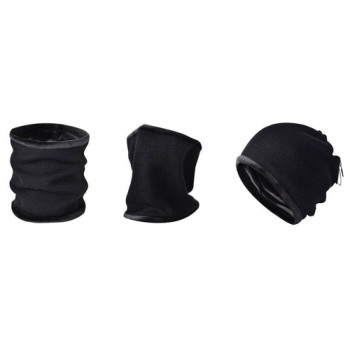 에코라이프 다기능 벨벳 방한 넥워머 비니모자 CBH804