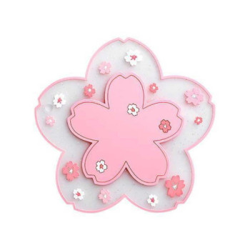 에코키친 열방지 벚꽃 모양 컵받침 냄비 받침(L) CBH695